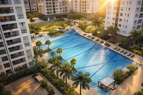 Swimming pool, Dawncrest Apartment - Gym Pool For U in HCMC in Phuoc Kien