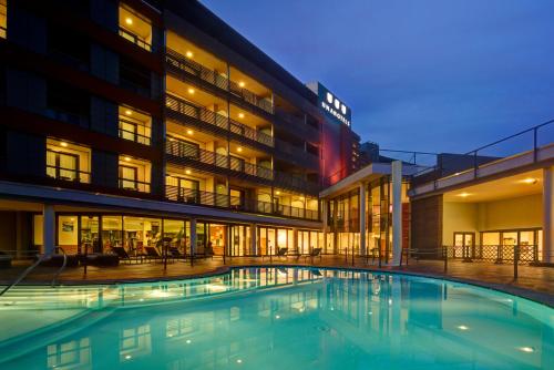수영장, 우나 호텔 바레세 (UNA HOTELS Varese) in 바레세