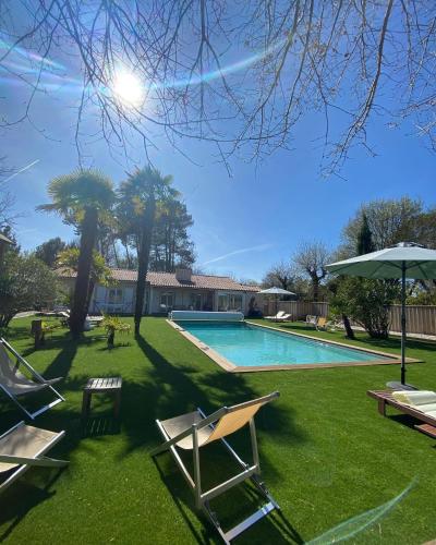 La Villa Herbert - Piscine chauffee, Spa, Velos gratuits - Biscarrosse