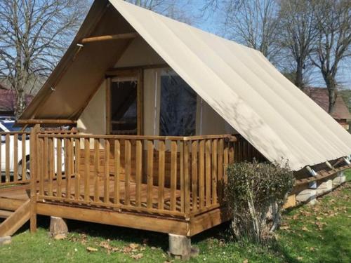 Bungalow sur pilotis, animaux OK - 4 pers. - API-1-52-2784 in Saint-Point