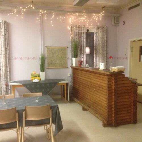 레스토랑, Gafsele Lappland Hostel in 오셀레