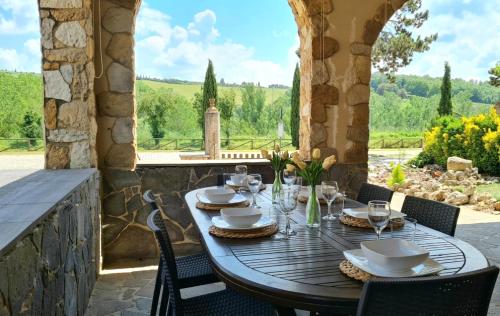 VAL D'ORCIA DELUXE 3 incantevole casa con vista sulle colline, WiFi e parcheggio gîte à louer San Giovanni d'Asso