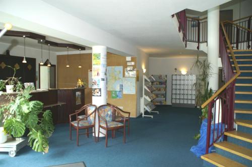 Előcsarnok, Hotel Strandpavillon in Baabe városközpont