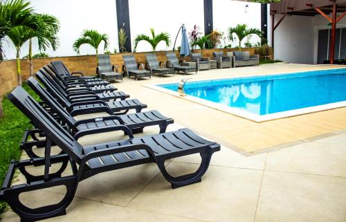 Bazén, Hotel Santos Silva in Avenida Agua Grande