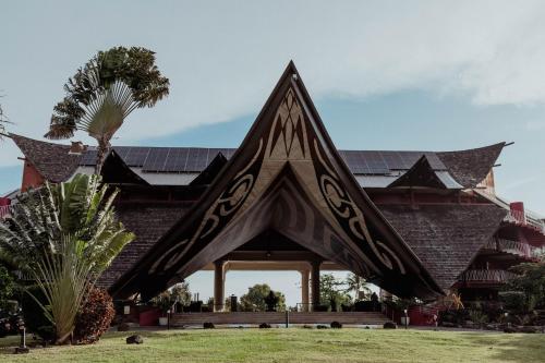エントランス, Tahiti Lagoon Resort in タヒチ
