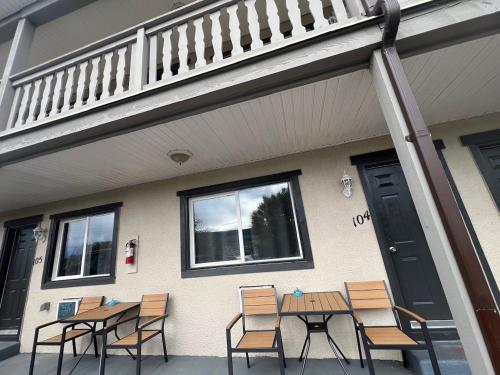 A szálláshely kívülről, Stampeder Inn in Williams Lake (Brit Kolumbia)