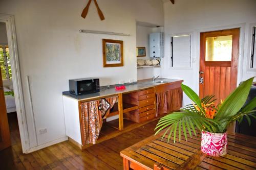 bucătărie, Maravu Taveuni Lodge in Taveuni