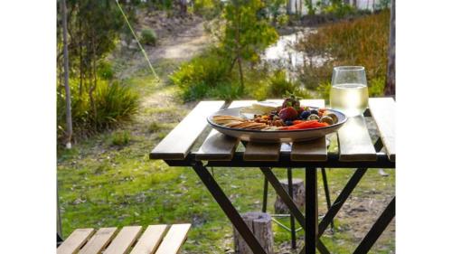 Banyula Cove by Tiny Away in North Bruny