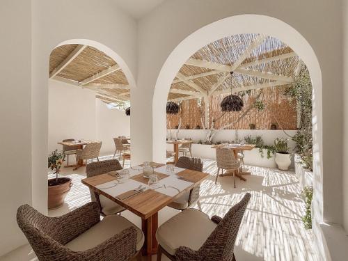 Jídlo a nápoje, Utopia Hotel in Koufonisia