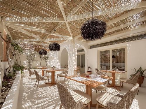 Jídlo a nápoje, Utopia Hotel in Koufonisia