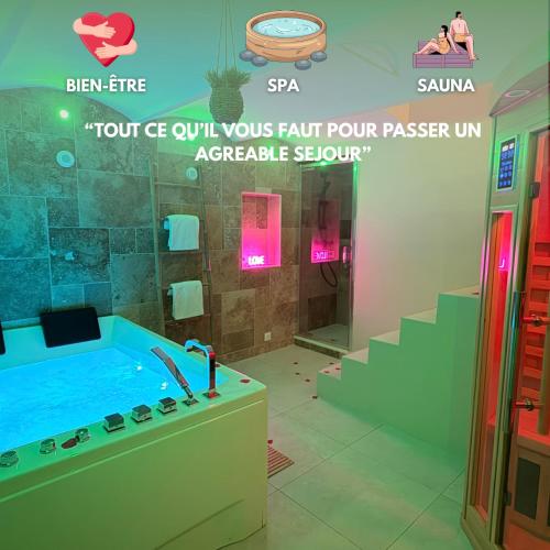 Refuge des intimes - Spa & Sauna en Cave