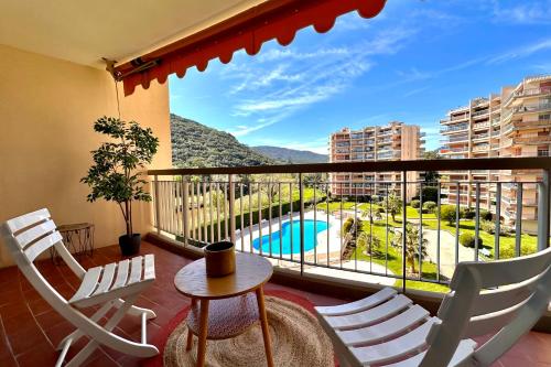 Appartement avec terrasse et piscine à Mandelieu