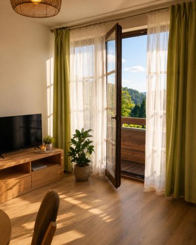 Skats, Apartmán PERLA 28 Říčky v Orlických horách (Apartman PERLA 28 Ricky v Orlickych horach) in Riki