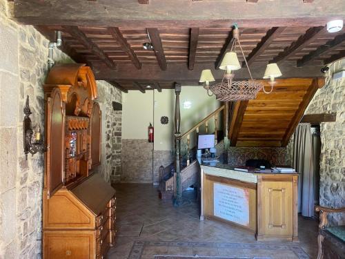 Előcsarnok, Hotel Posada Fuentes Carrionas in Camasobres