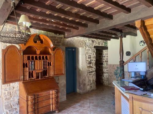 Előcsarnok, Hotel Posada Fuentes Carrionas in Camasobres