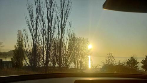 Skats, Sunrise and Sunset in Lake Sevan in Geghark'unik'