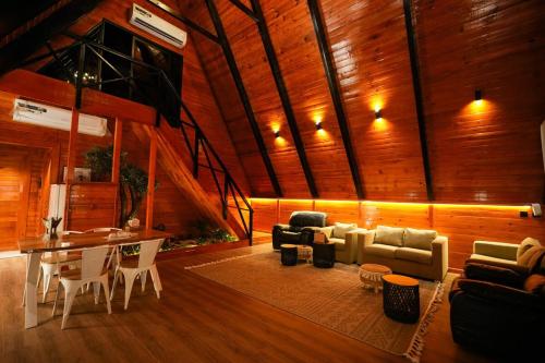 A-Frame Farm Retreat Abu Dhabi 2BR Cabin in Remah