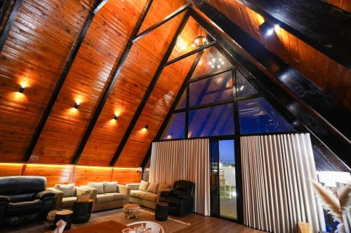 A-Frame Farm Retreat Abu Dhabi 2BR Cabin in Remah