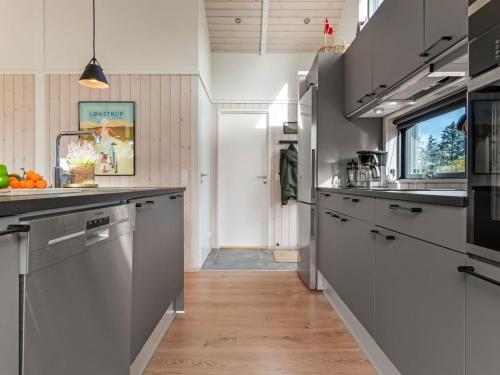 Kitchen, Holiday Home Talitha - 1-5km from the sea by Interhome in Skallerup