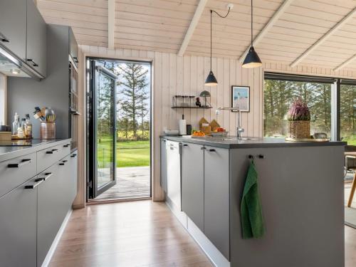Kitchen, Holiday Home Talitha - 1-5km from the sea by Interhome in Skallerup