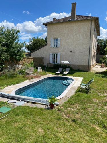 Kilátás, Le Clos 1003 in Creches-sur-Saone