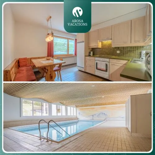 Rehwiesa A11 by Arosa Vacations, Direkt vor der Skipiste & mit Pool in Arosa, Schweiz