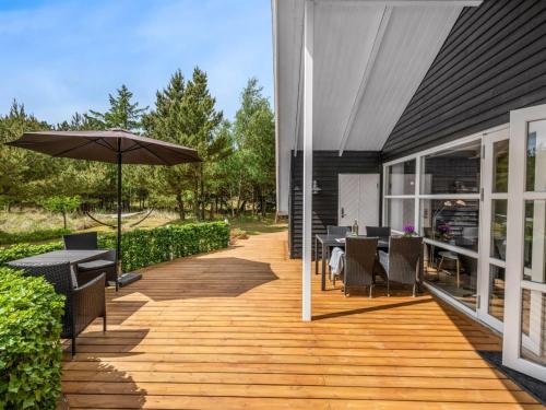 Balcon/terrasse, Holiday Home Elske - 1-1km from the sea by Interhome in Vejers Strand