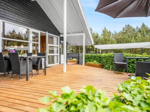Balcon/terrasse, Holiday Home Elske - 1-1km from the sea by Interhome in Vejers Strand