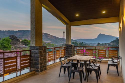 Balcony/terrace, Revaya Hillside Resort, Pawna, Lonavala in Pale Pawan Ma
