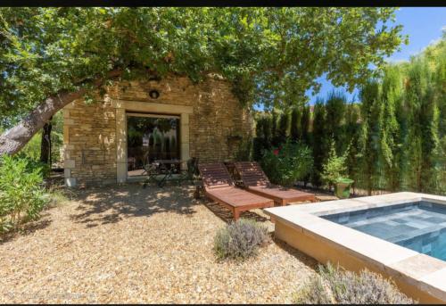 Lou Gordoletto et piscine privée