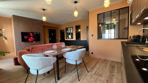 Зручності, Appartement balnéo centre ville (Appartement balneo centre ville) in Оне-Сюр-Одон