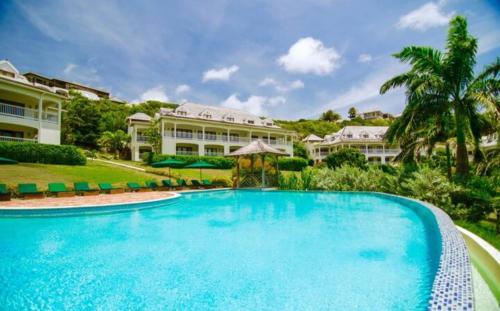 Beachfront Villa at Nonsuch Bay Resort with Panoramic Ocean Views in Freetown