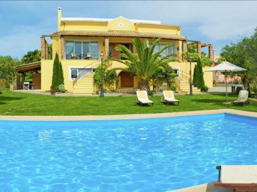 Villa in Corfu with Pool and Panoramic Views