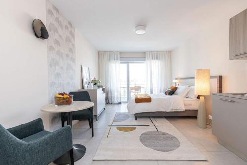 1 double bed