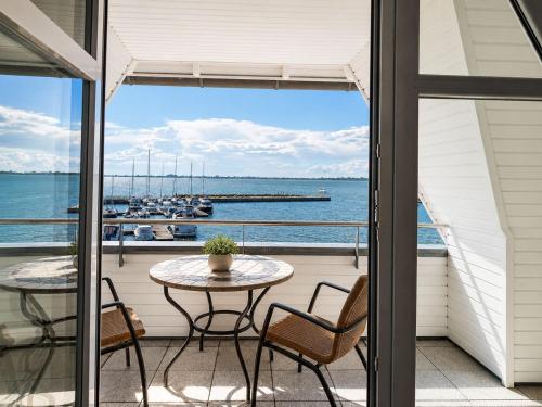 Wiek - Hafenhäuser Gebäude 5, WE 10, Hafenblick in Wiek auf Rügen, Deutschland