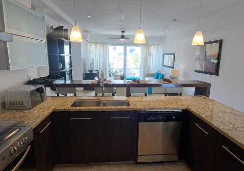 Downtown Touring apartment family 6 pax in Playa del Carmen, Mexico