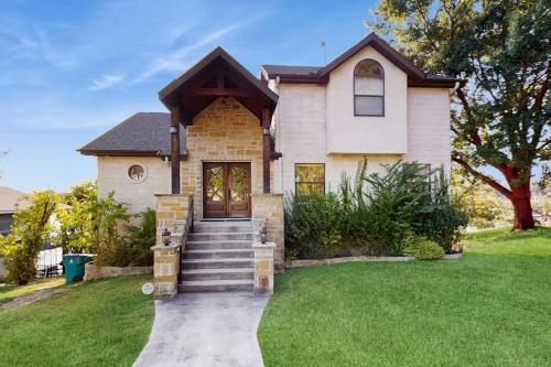 . Opulent Waterfront Home with Dock, Firepit & Stunning River View
