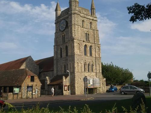 A környék, Lodge in Appledore near Camber Sands Beach in St Mary in the Marsh
