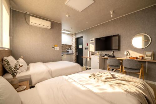 Restia Hotel Suwon Station Room Type - Residence Twin Room