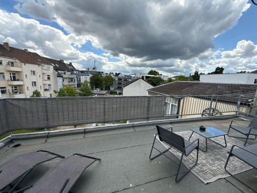 Kilátás, Ferienwohnung in der Innenstadt in Euskirchen