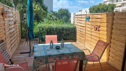Studio lumineux à Cagnes sur mer proche plage