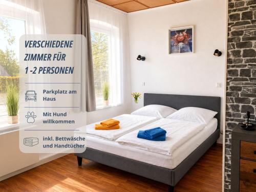 Zimmer Haus Krabbe für Kurzaufenthalt und Geschäftsreise, zwischen Bremerhaven und Cuxhaven in Wremen, Deutschland
