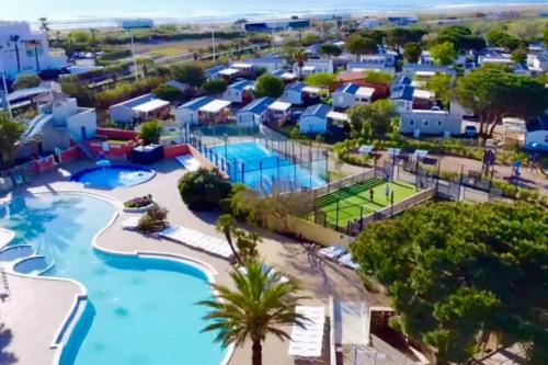 Mobilhome 8 pers - 3 Ch Camping Mar Estang
