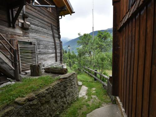 detached holiday home in Grengiols Valais views