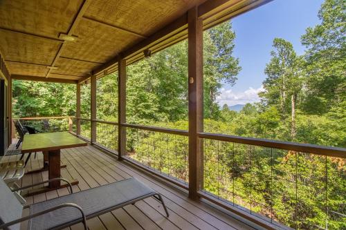 Mai`s Rock Cabin with view in Brevard, USA