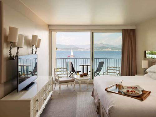 Chambre double avec 1 ou 2 lits, supérieure, vue sur la mer, balcon