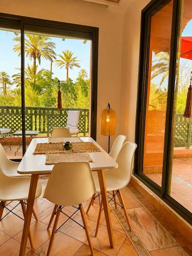 APPARTEMENT PALMERAIE VILLAGE MARRAKECH 3Chambres in Teluetas