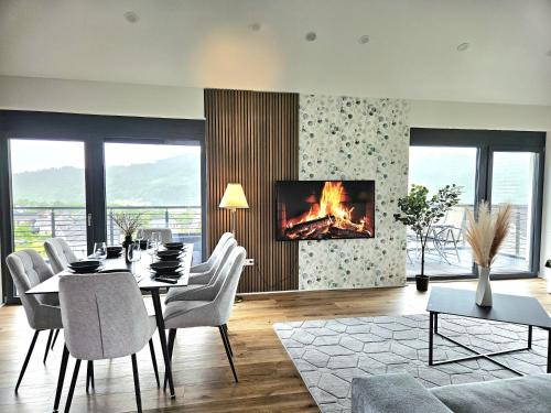 Luxus-Penthouse mit Weitblick & Balkon in Bad Laasphe, Deutschland