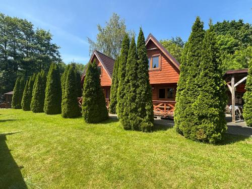 Błękitna Fala Domki nad Zatoką Pucką (Blekitna Fala Domki nad Zatoka Pucka) in Smolno