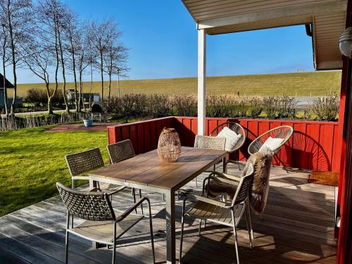 Výhled, Hygge Hus - Gemütlichkeit direkt am Deich (Hygge Hus - Gemutlichkeit direkt am Deich) in Wesselburenerkoog